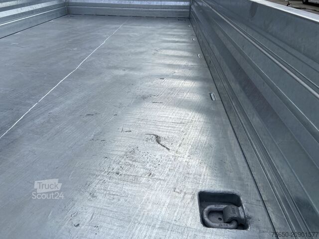 Remorcă basculantă Möslein TTD 14  5,70 m  14 t Kipper Tieflader 5,70 m lang, Breite Reifen-- Neufahrzeug --