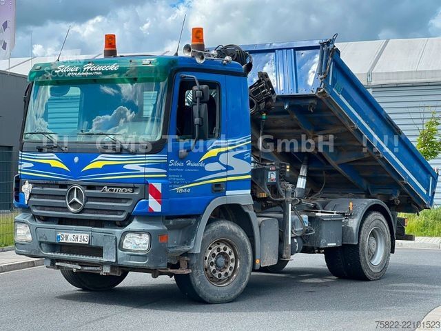 Autocarro ribaltabile MERCEDES-BENZ Actros 1844 / EPS / Meiller / Kran mit FUNK