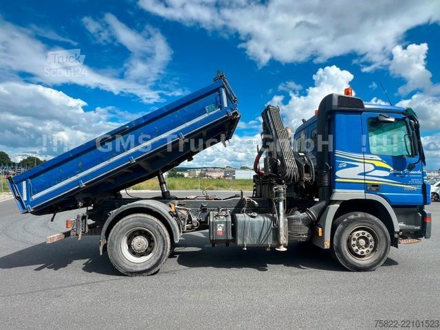 Autocarro ribaltabile MERCEDES-BENZ Actros 1844 / EPS / Meiller / Kran mit FUNK