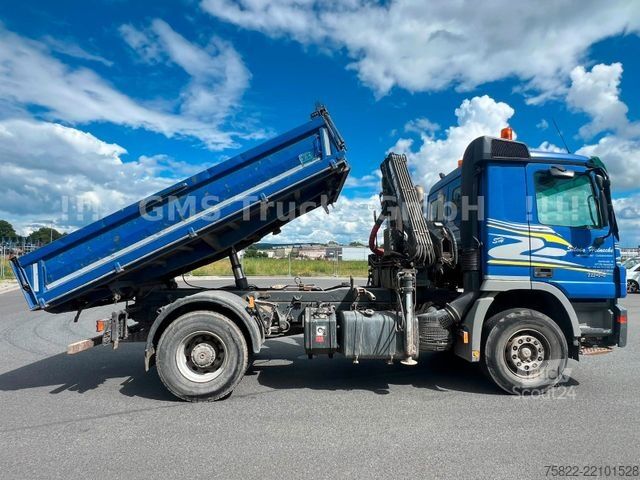 Тристранен самосвал MERCEDES-BENZ Actros 1844 / EPS / Meiller / Kran mit FUNK