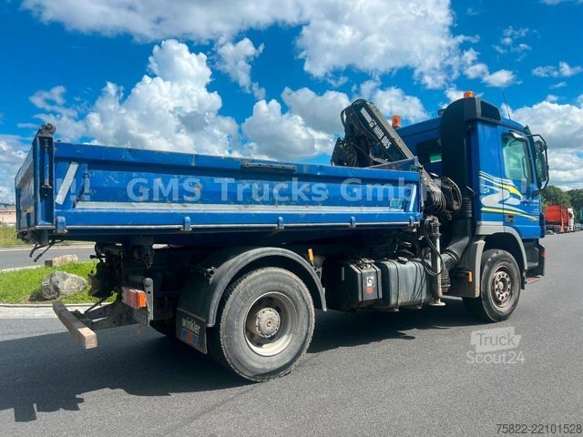 Тристранен самосвал MERCEDES-BENZ Actros 1844 / EPS / Meiller / Kran mit FUNK