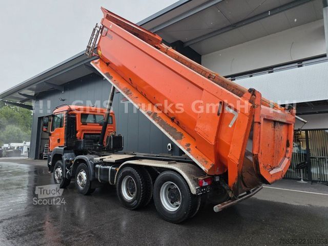 Billenő teherautó MAN TGS 35.400 / 8X4 / 17qm Carnehl MULDE