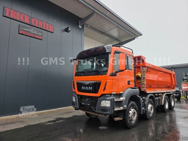 Billenő teherautó MAN TGS 35.400 / 8X4 / 17qm Carnehl MULDE