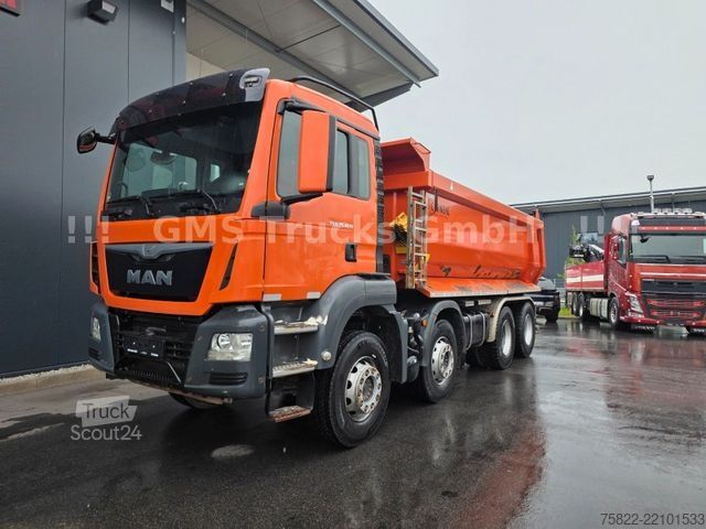 Billenő teherautó MAN TGS 35.400 / 8X4 / 17qm Carnehl MULDE