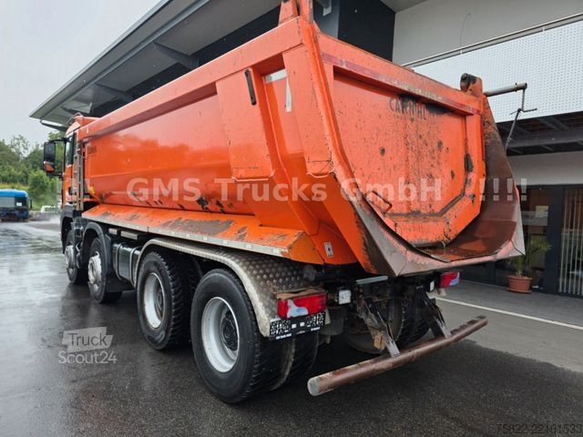 Billenő teherautó MAN TGS 35.400 / 8X4 / 17qm Carnehl MULDE