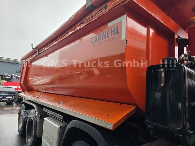Billenő teherautó MAN TGS 35.400 / 8X4 / 17qm Carnehl MULDE