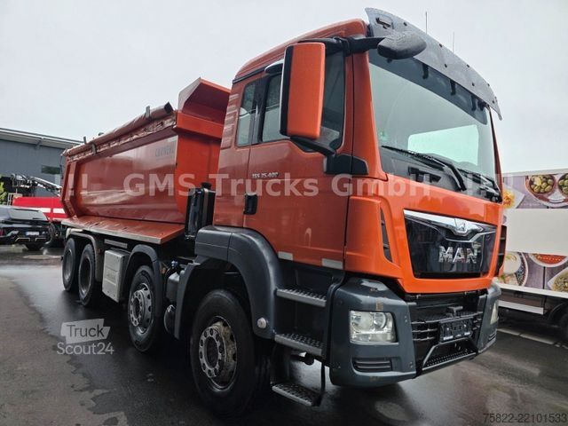 Billenő teherautó MAN TGS 35.400 / 8X4 / 17qm Carnehl MULDE