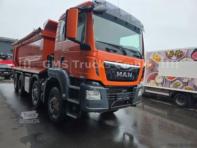 Billenő teherautó MAN TGS 35.400 / 8X4 / 17qm Carnehl MULDE