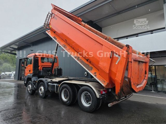 Billenő teherautó MAN TGS 35.400 / 8X4 / 17qm Carnehl MULDE