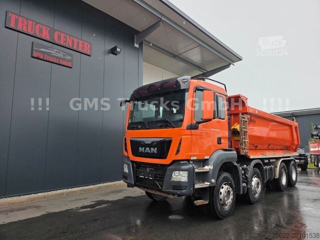 Billenő teherautó MAN TGS 35.400 / 8X4 / 17qm Carnehl MULDE