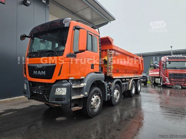 Billenő teherautó MAN TGS 35.400 / 8X4 / 17qm Carnehl MULDE