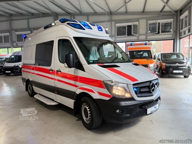 شاحنة إطفاء MERCEDES-BENZ Sprinter II Kasten 316 CDI*RTW*KTW*KRANKENWAGEN*