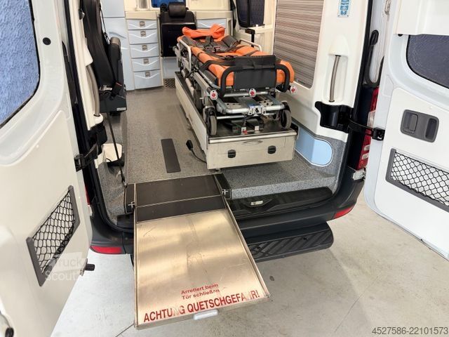 شاحنة إطفاء MERCEDES-BENZ Sprinter II Kasten 316 CDI*RTW*KTW*KRANKENWAGEN*