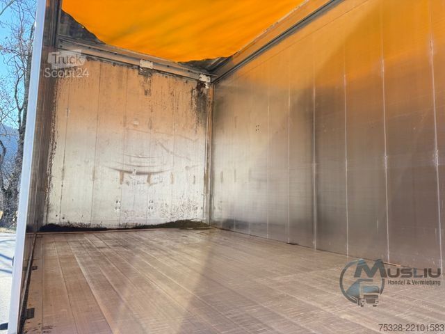 Ημιρυμουλκούμενο με κινούμενο δάπεδο PEISCHL 90³ Schubboden mit Seitentüren Trennwand Liftach