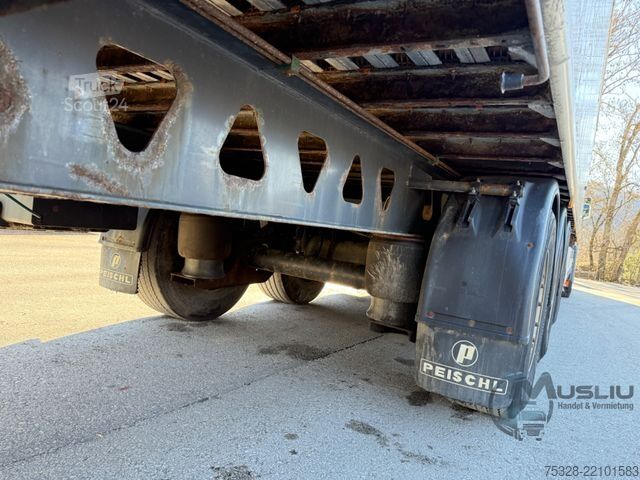 Ημιρυμουλκούμενο με κινούμενο δάπεδο PEISCHL 90³ Schubboden mit Seitentüren Trennwand Liftach