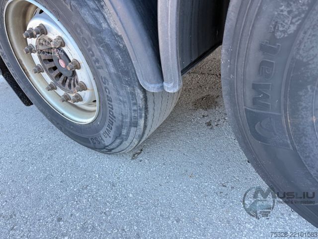 Ημιρυμουλκούμενο με κινούμενο δάπεδο PEISCHL 90³ Schubboden mit Seitentüren Trennwand Liftach