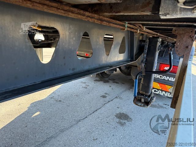 Ημιρυμουλκούμενο με κινούμενο δάπεδο PEISCHL 90³ Schubboden mit Seitentüren Trennwand Liftach