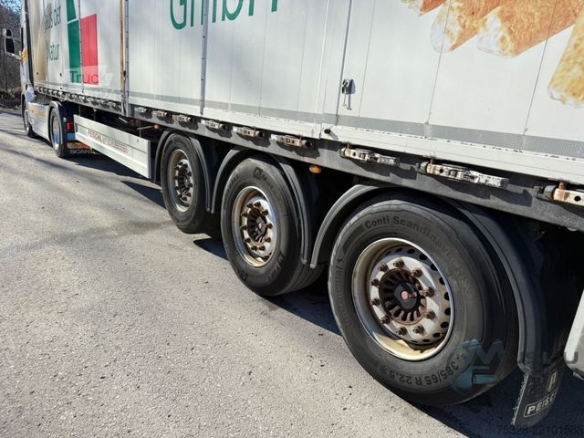Ημιρυμουλκούμενο με κινούμενο δάπεδο PEISCHL 90³ Schubboden mit Seitentüren Trennwand Liftach