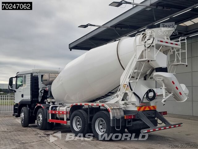 Блендер Sitrak G5 350 8X4 8m3 Liebherr mixer Manual Steel Susp...