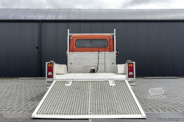 Furgão pick-up FIAT Ducato 2.3 Open laadbak met oprijplaat | 131PK |