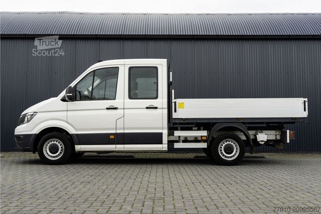 Fourgon benne basculante VOLKSWAGEN Crafter 35 2.0 TDI | Kipper | DC | 6-Zits | Crui