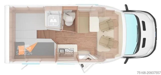 Teilintegriertes Wohnmobil WEINSBERG CaraLoft 600 MEG Modell 2025 / Automatik 165 PS