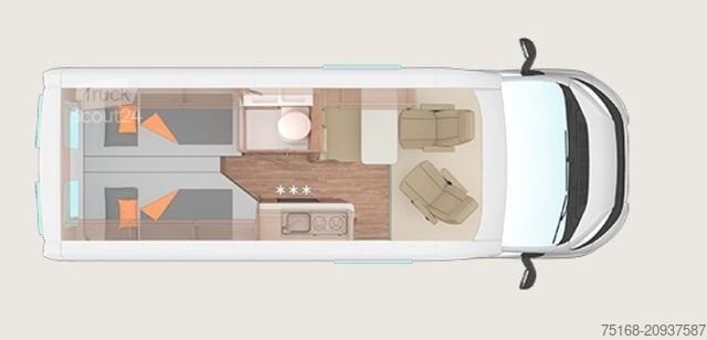 Camping-car WEINSBERG CaraBus 600 ME EDITION [FIRE] Abverkauf Vorjahre
