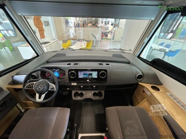 Autorulotă integrată FRANKIA M-Line I 7400 QD Vollausstattung / 5500 kg / 190