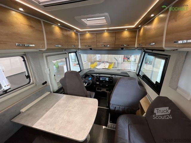 Autorulotă integrată FRANKIA M-Line I 7400 QD Vollausstattung / 5500 kg / 190