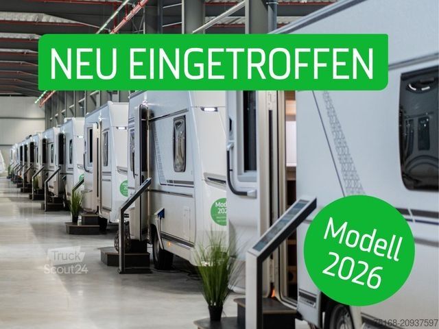 Caravan FENDT Bianco Selection 515 SKM Modell 2026 / 2000 kg /