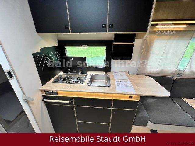 Autorulotă semi-integrată CHALLENGER 260 Etape