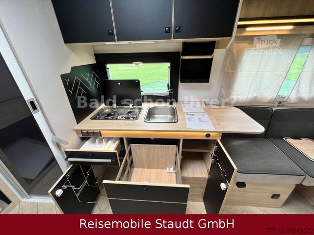 Autorulotă semi-integrată CHALLENGER 260 Etape