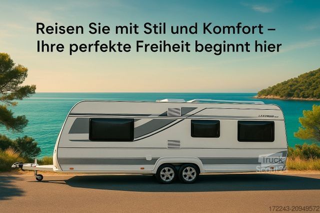 Caravana FENDT LARIMAR BOLERO 620/NEUE TÜV-GAS-REIFEN/KLIMAAU