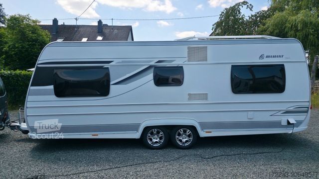 Caravana FENDT DIAMANT BLACK 590/KLIMAAUTOMATIC/TÜV-GAS NEU/AUT
