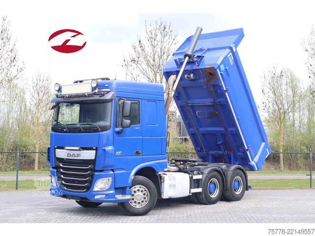 Štandard-SZM DAF XF 510 6X4 | TRACTOR + TIPPER | RETARDER