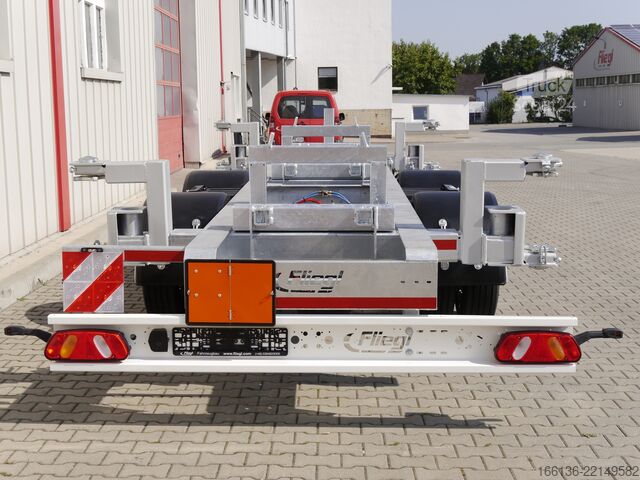 Rimorchio con telaio Fliegl Tandem-Wechselanhänger TWP 180 Maxi-L
