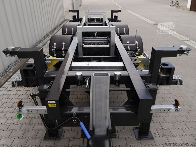 Rimorchio con telaio Fliegl Tandem-Wechselanhänger TWP 180 Maxi-L