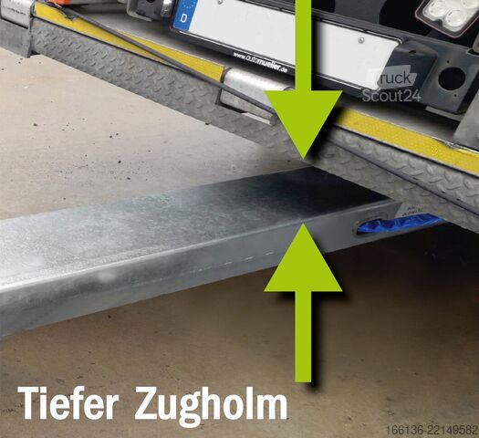 Rimorchio con telaio Fliegl Tandem-Wechselanhänger TWP 180 Maxi-L