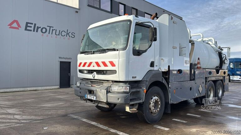 Sugekøretøj Renault Kerax 370 (10970L / CAMION FRANCAIS / VIDANGEUR...