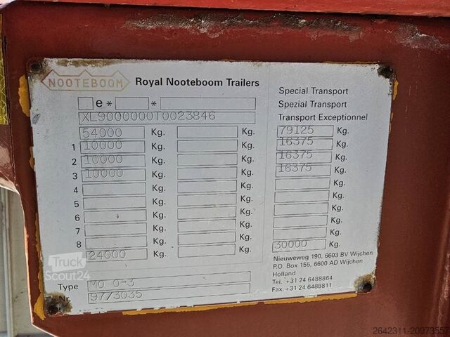 тримач труб NOOTEBOOM MO-0+3