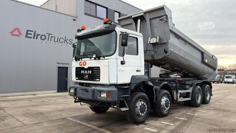 Kipper MAN 35.410 (8X6 / 6 CYLINDER / TOP CONDITIN / BONNE...