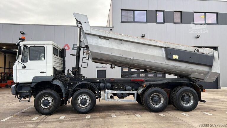 Kipper MAN 35.410 (8X6 / 6 CYLINDER / TOP CONDITIN / BONNE...