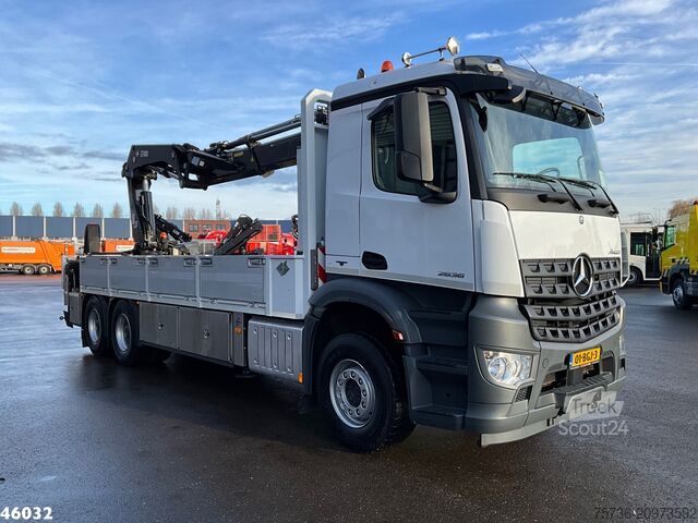 Camion-grue Mercedes-Benz Arocs 2636 6x4 Euro 6 Hiab Banden Manipulator M...