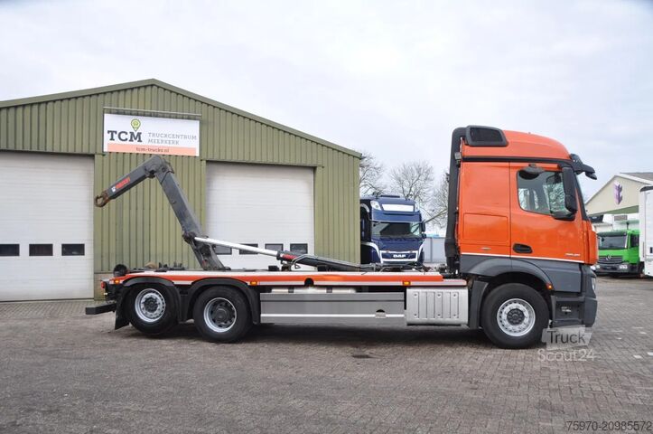 Haakarmsysteem Mercedes-Benz Actros 2845 6X2 HIAB HAAKARM