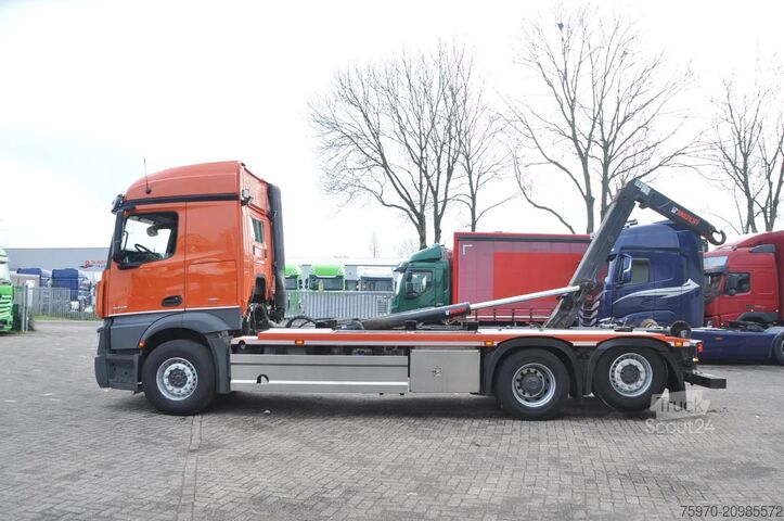Haakarmsysteem Mercedes-Benz Actros 2845 6X2 HIAB HAAKARM