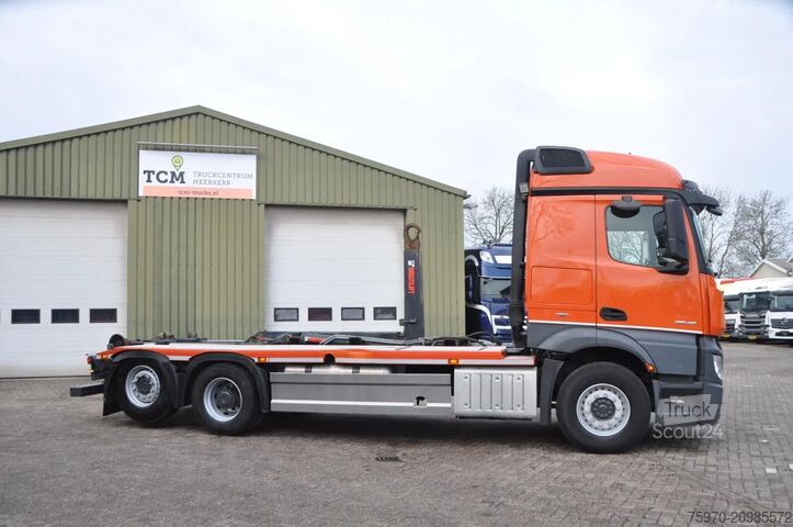 Haakarmsysteem Mercedes-Benz Actros 2845 6X2 HIAB HAAKARM