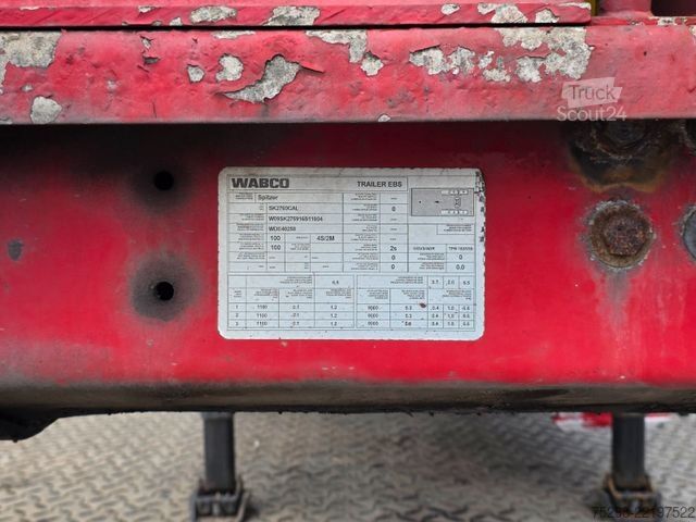 Silo oplegger SPITZER SK 2759 GGVS / Alu-Felgen / 59.000 l / ADR AT