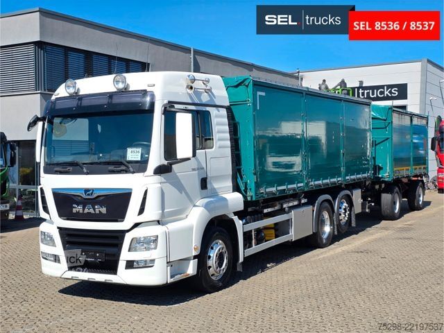 Autocamion basculant tridirecțional MAN TGS 26.500 6x2-4 LL/Intarder/Xenon/Lenkachse