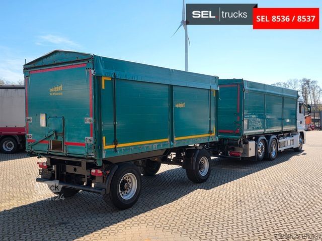 Autocamion basculant tridirecțional MAN TGS 26.500 6x2-4 LL/Intarder/Xenon/Lenkachse