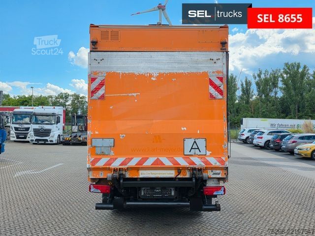 Dobozos teherautó MAN TGX 26.400 6x2/Elektrische Faltwand/Lenkachse